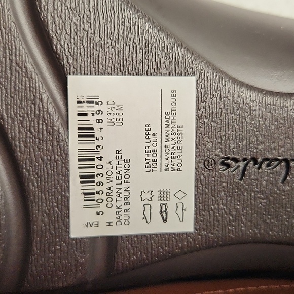 Women's Cora Viola Ultimate Comfort Collection Shoes by Clarks Sz 6 Tan - Picture 6 of 7